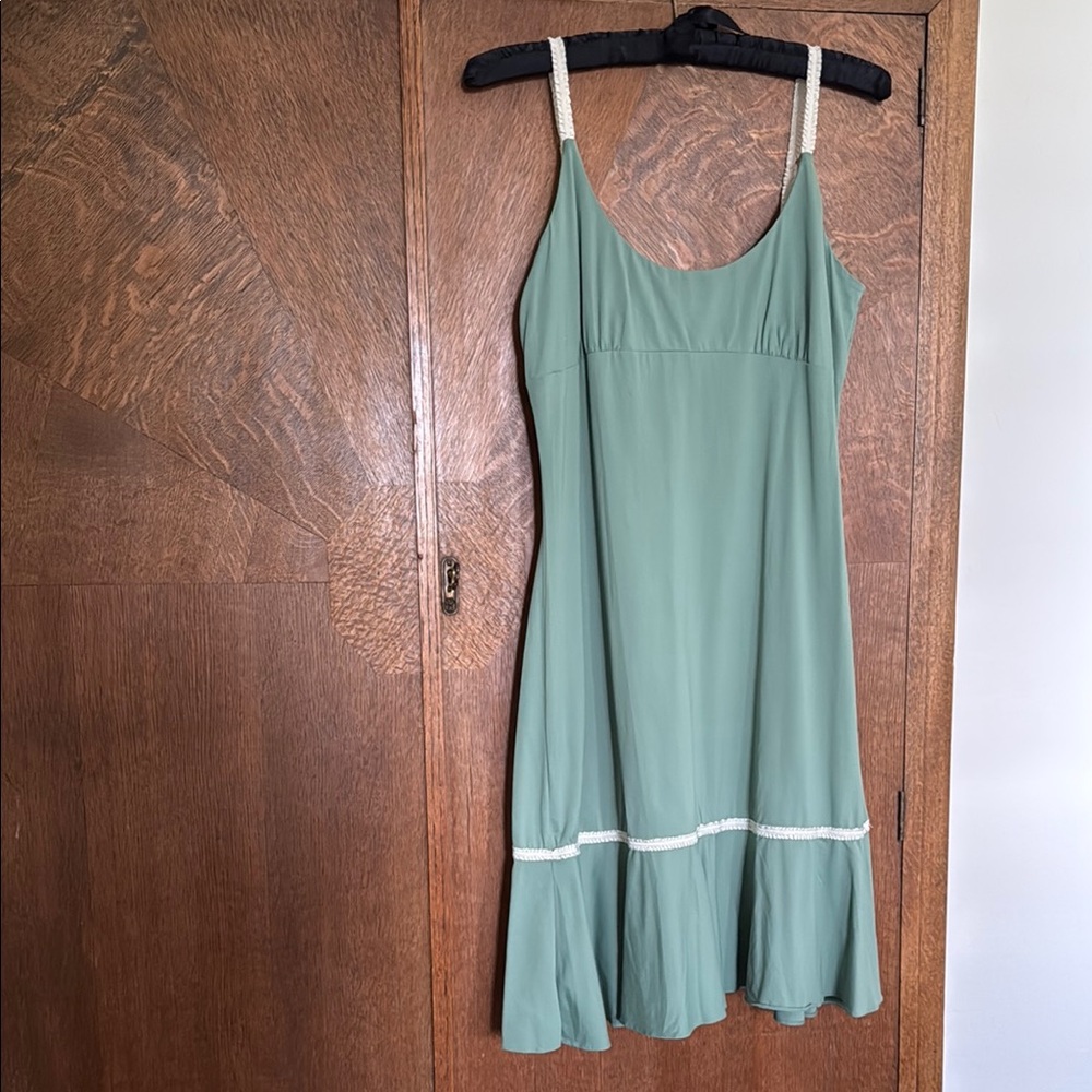 Eloise slip chemise nightgown lingerie ruffle bottom stretch